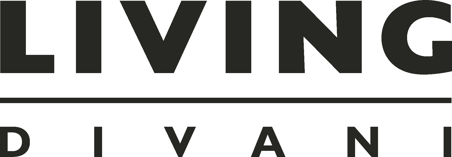Living Divani Black Logo Vector Logo